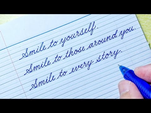Cursive Writing Quote 34 | Cursive Handwriting Practice | Cursive Letters | How to write in cursive