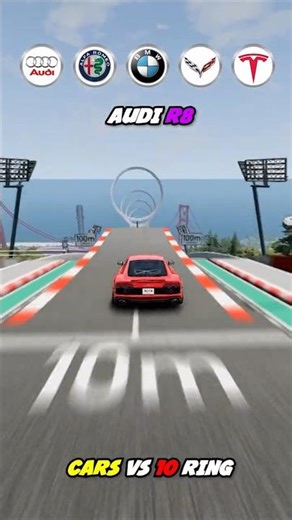 cars vs 10 ring