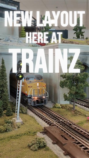 50K views · 1.3K reactions | We are super excited to have our own layout here at the Trainz warehouse. This means we are able to get awesome O gauge content on site! Super excited to share more details of this layout!  Stay tuned!#modeltrainstagram #railroad #modeltrainsdaily #trainsofinstagram #modeltrainshow #modeltrainlayout #lioneltrains #hobby | Trainz.com | Facebook