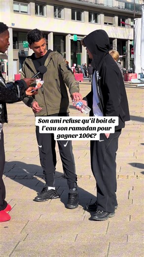 Défi de Ramadan : boire pour 100€ ?
