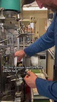 How does our seed packing machine work?