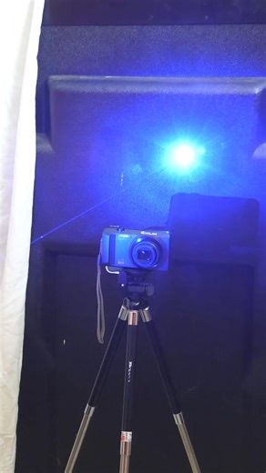 39K views · 206 reactions | I shined a laser directly at my camera  #science #physics #laser #camera #experiment #reels | The Action Lab | Facebook