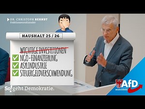 ❌ Wichtige Investitionen? Fehlanzeige! (Haushalt 25/26)