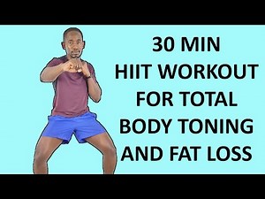 20 Minute HIIT Workout for Total Body Toning and Fat Loss