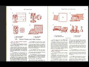 Lesson 139 - SACRED VESSELS AND ALTAR LINENS - Bishop Louis Morrow (My Catholic Faith, 1962 ed.)