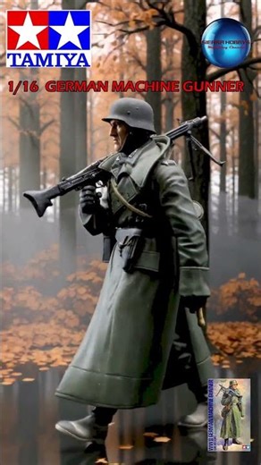 GERMAN MACHINE GUNNER #model #ww2 #military