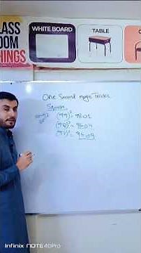 One Second Magic Math Tricks | Class 3rd | By Sir Taimoor