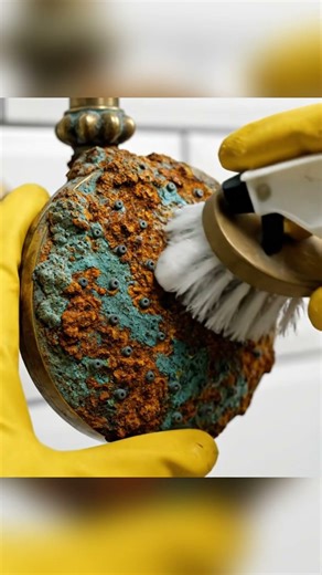 Extreme Rust Removal on Pipe Wrench #shorts