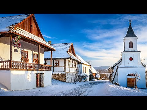 Charming Hollókő Village and Castle Walking Tour 4K