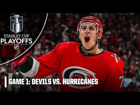 New Jersey Devils vs. Carolina Hurricanes: Second Round, Gm 1 | Full Game Highlights