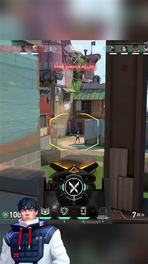 Iso Clutch Valorant Gameplay #gamplay #valorant #gaming