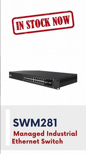 Teltonika SWM281000000 | Managed Industrial Ethernet Switch for Automation Networks