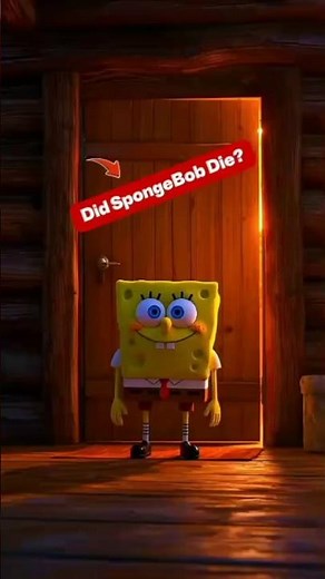 Did SpongeBob Actually Die? The Dark Theory Explained 🍍💀#spongebob #patrick