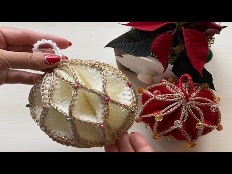 BOLA DE NAVIDAD A CROCHET - TUTORIAL