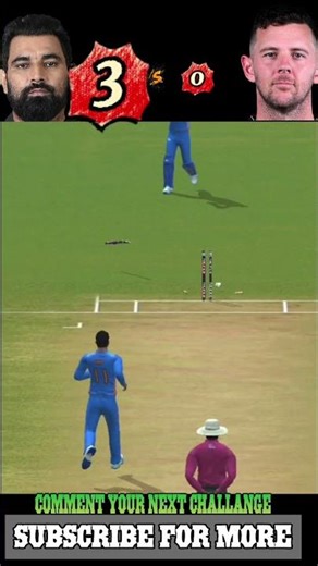 Bowl-Out Challenge: Shami vs Hazlewood 🔥 Pace Battle!