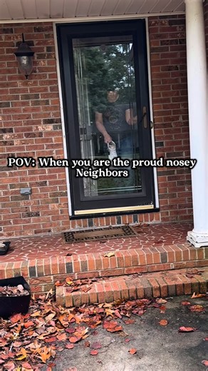 Joel Battle on Instagram: "How them nosey neighbors act 🤣 #couplecomedy #neighbors #hoa #suburbs"