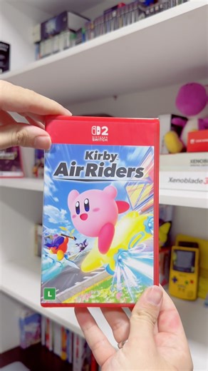 Unboxing Kirby Air Riders, Nintendo Switch 2! #kirby #nintendo #kirbyairriders #unboxing