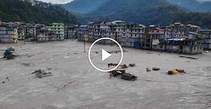 Flash Flooding Hits Indian State After Heavy Rain