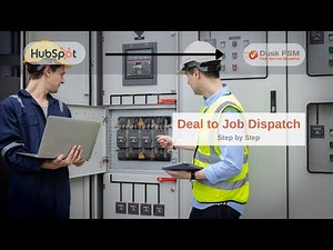 From HubSpot Deal to Dispatched Job in Dusk FSM, Full Walkthrough