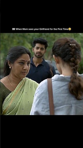 When your mom caught you with girlfriend🥲 | #shorts #lovestory #mom