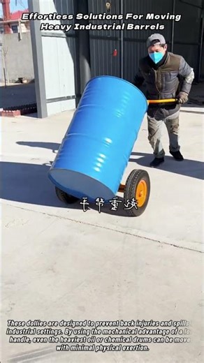 Effortless Solutions For Moving Heavy Industrial Barrels