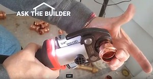 Don’t Sweat Copper, Press It - Ask the Builder