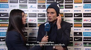 42K views · 87 shares |  We had a great game, it was important to us to pass through the round: Antonio Candreva's words at the end of Inter's 2-1 win over Fiorentina  | Inter | Facebook