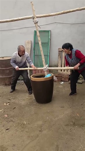 Homemade washing machine - wash clothes while exercising 😂
