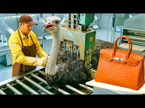 How $50,000 Birkin Bags Are Made From Ostrich Leather