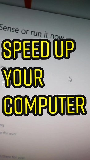 Speed up PC: #techtips #tips #hack #howto #learnontiktok #fyp #edutok #getahead #gamingsetup #liftyourdream
