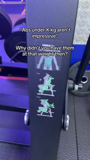 You literally have to TRAIN abs to get them #gym #gymtok #targetaudience #abs