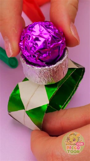 🍫 DON'T THROW IT AWAY! ✨ DIY Jewelry from Chocolate Wrappers! 💍🌟