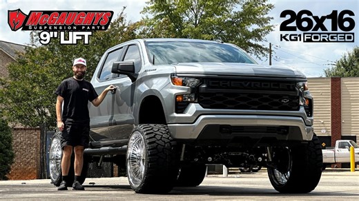 Game Over! Silverado 1500 Lifted to Perfection on KG1 Forged Wheels