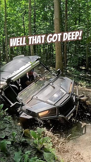 DEEP Mud Hole! Polaris RZR 900