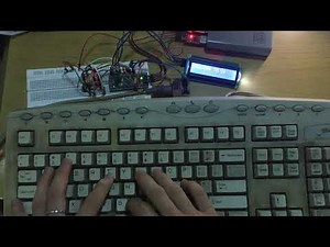 STM32F103C8T6 and Keyboard PS2 | RAM | ROM | LCD