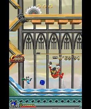 Sonic Rush Adventure Boss 7 - Captain Whisker & Johnny