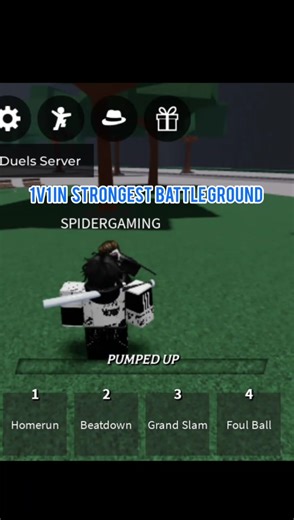 1v1 in strongest battleground with my friend in Roblox #roblox #strongestbattlegrounds #robloxedit