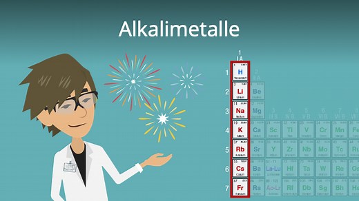 Alkalimetalle • Eigenschaften und Flammenfärbung