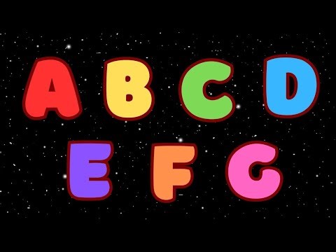 Night Sky ABC Song 🌌 | Relaxing Alphabet for Kindergarten | 4 Hours Live