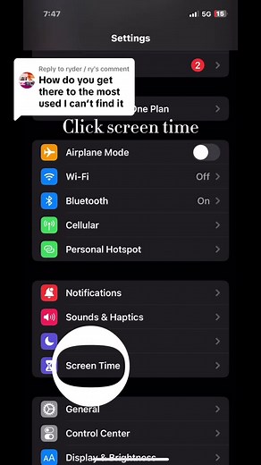 How to Check Most Used Apps on iPhone