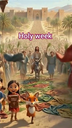 PALM SUNDAY/HOLY WEEK SERIES/ EASTER FOR KIDS