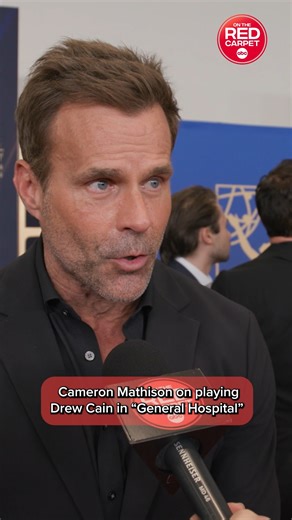 Despite his “despicable, unbelievably nasty character,” Cameron Mathison is a sweetheart! | On The Red Carpet