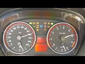 How to test the instrument cluster on bmw e90 (KI TEST)