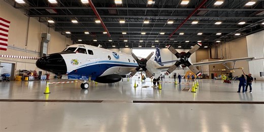 See planes, equipment Hurricane Hunters use when they fly into some of world's worst storms
