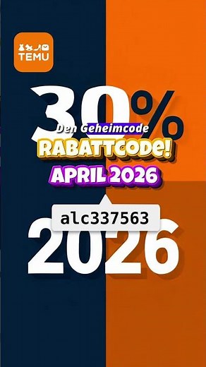 TEMU Rabattcode 2026 – 200€ RABATT?! Das kann nicht WAHR sein