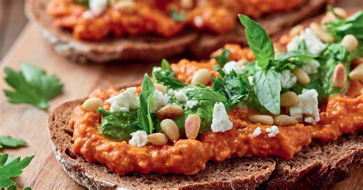 Ces toasts aux poivrons ultra gourmands seront parfaits pour l'apéritif !