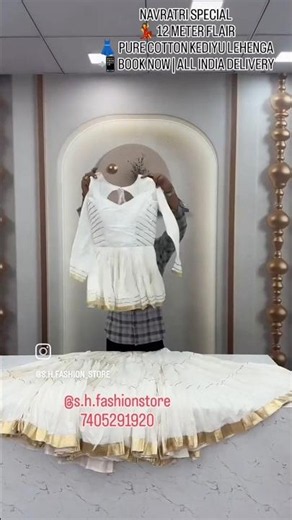 Trending Navratri Kediyu Lehenga Collection | 12 Meter Flair | Festival Special |#fashion #navratri
