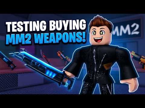Testing Out Buying MM2 Items