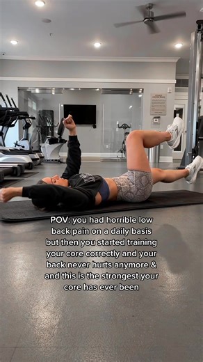 Deep core, pelvic floor, and breath work exercises make all the difference #deepcore #pelvicfloor #strongcore #corechallenge