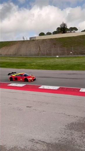 🏎️🔥 Audi R8 LMS on track portimao on trackday #motorsport #audi #r8